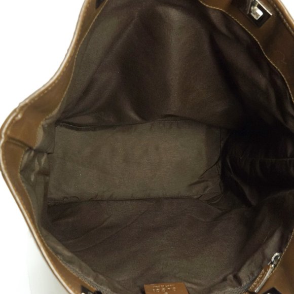 Auth Gucci Bag Brown Canvas #7270G15 - Picture 11 of 13
